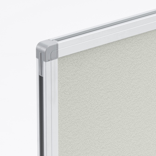 デスクトップパネル（デスクパーテーション・W1400×H400・クロスタイプ・クランプ式・グレー）