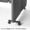 パーティション(ワークブース・個室・ブース・ボックス・自宅・WEB会議・吸音・グレー) SPT-PB002 サンワサプライ