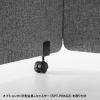 パーティション(ワークブース・個室・ブース・ボックス・自宅・WEB会議・吸音・グレー) SPT-PB002 サンワサプライ