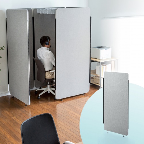 吸音パネル集中ブース用増結パネル（W900） SPT-PB005PNGY