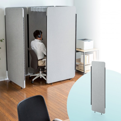 吸音パネル集中ブース用増結パネル（W600）SPT-PB006PNGY