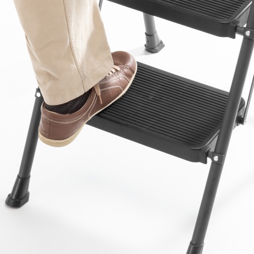 脚立（2段・ブラック） STL-1 サンワサプライ
