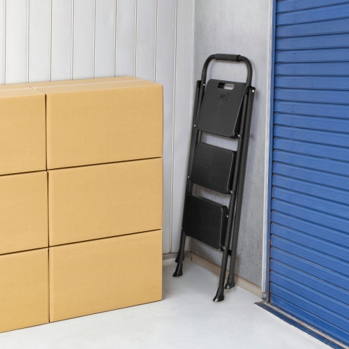 脚立（3段・ブラック） STL-2 サンワサプライ