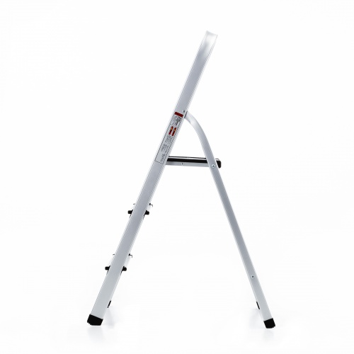 脚立（踏み台・アルミフレーム・折りたたみ・滑り止め付き・持ち手付き・手すり付き・3段・耐荷重150kg）