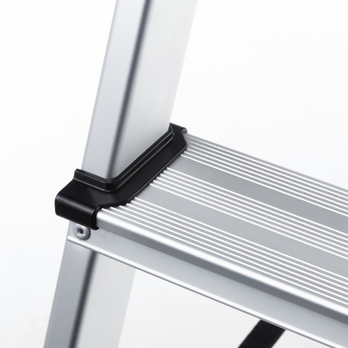 脚立（踏み台・アルミフレーム・折りたたみ・滑り止め付き・持ち手付き・手すり付き・4段・耐荷重150kg）