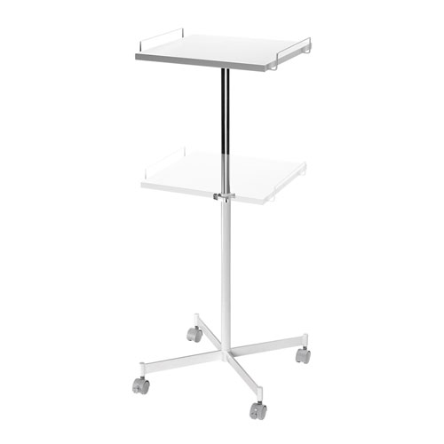 マルチスタンド（WEB会議カメラ台・プロジェクター台・電話台・消毒液台・高さ調整機能・コンパクト・キャスター付き）STN-MT002