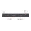 HDMI切替器（2入力1出力・4K/60Hz対応・HDR・HDCP2.3対応・リモコン付き・自動切替・本体ボタン操作・Type-C給電・テレビ・モニター・ゲーム機向け）