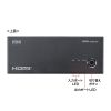 HDMI切替器（2入力1出力・4K/60Hz対応・HDR・HDCP2.3対応・リモコン付き・自動切替・本体ボタン操作・Type-C給電・テレビ・モニター・ゲーム機向け）
