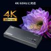 HDMI切替器（2入力1出力・4K/60Hz対応・HDR・HDCP2.3対応・リモコン付き・自動切替・本体ボタン操作・Type-C給電・テレビ・モニター・ゲーム機向け）