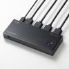HDMI切替器（3入力1出力・4K/60Hz対応・HDR・HDCP2.3対応・リモコン付き・自動切替・本体ボタン操作・Type-C給電・テレビ・モニター・ゲーム機向け）