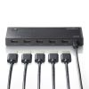 HDMI切替器（4入力1出力・4K/60Hz対応・HDR・HDCP2.3対応・リモコン付き・自動切替・本体ボタン操作・Type-C給電・テレビ・モニター・ゲーム機向け）