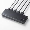 HDMI切替器（4入力1出力・4K/60Hz対応・HDR・HDCP2.3対応・リモコン付き・自動切替・本体ボタン操作・Type-C給電・テレビ・モニター・ゲーム機向け）