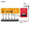 HDMI切替器（4入力1出力・4K/60Hz対応・HDR・HDCP2.3対応・リモコン付き・自動切替・本体ボタン操作・Type-C給電・テレビ・モニター・ゲーム機向け）