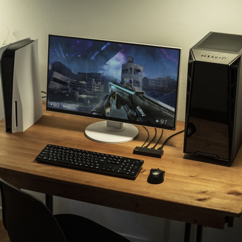 HDMI切替器（8K対応・2入力・1出力・8K/60Hz・4K/120Hz対応・自動切替・手動切替・HDMIセレクター） SW-HDR8K21L サンワサプライ