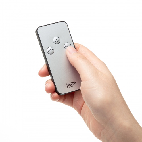 HDMIパソコン切替器（デュアルディスプレイ・2画面同時出力・4K対応・エミュレーション非搭載・2:1）