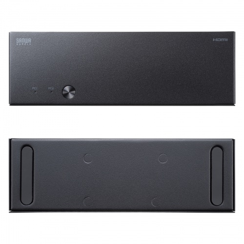 HDMIパソコン切替器（デュアルディスプレイ・2画面同時出力・4K対応・エミュレーション非搭載・2:1）