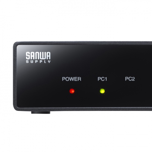 パソコン切替器（Type-C接続・HDMI・エミュレーション非搭載） SW-KVM2DK サンワサプライ