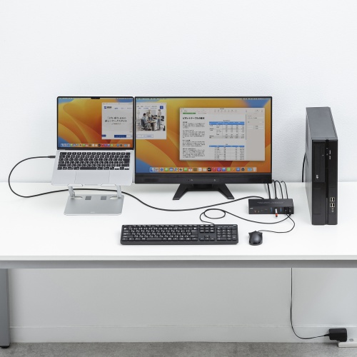 パソコン切替器（Type-C接続・HDMI・エミュレーション非搭載