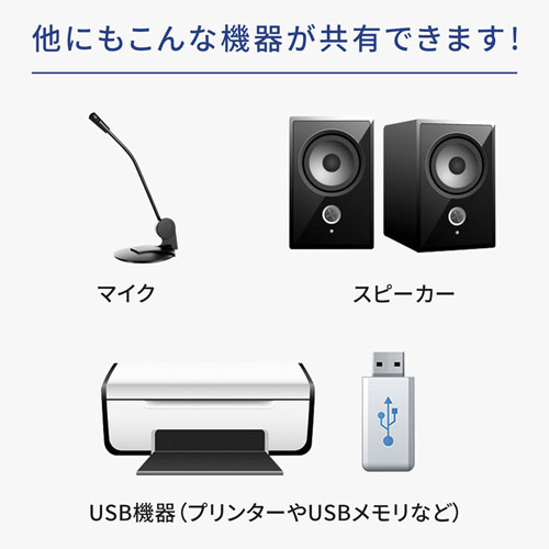 パソコン自動切替器（DVI対応 ・2：1・フルHD・デュアルモニター）