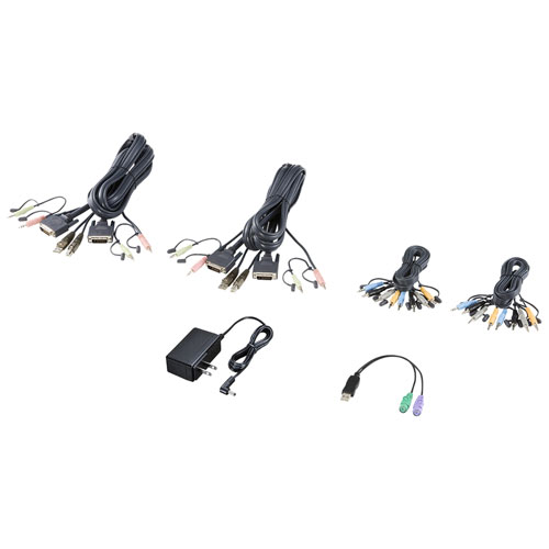 パソコン自動切替器（デュアルリンク・DVI対応・2：1） SW-KVM2HDCN2 サンワサプライ