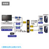 パソコン切替器（VGA・PS/2対応・2:1・自動・切替ロック付き） SW-KVM2LPN2 サンワサプライ