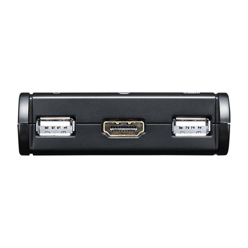 HDMI切替器(2:1・自動切替・手元スイッチ付き) SW-KVM2WHU