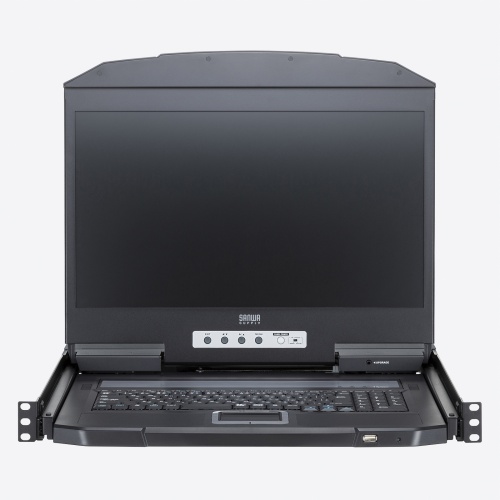 コンソールドロワー｜KVM・ラックマウント型・1U・18.5インチ・USB/HDMI対応