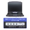 コンソールドロワー｜KVM・ラックマウント型・1U・18.5インチ・USB/HDMI対応