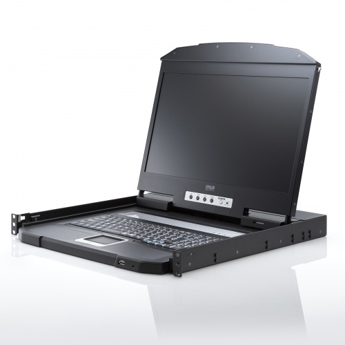 コンソールドロワー｜KVM・ラックマウント型・1U・18.5インチ・USB/VGA対応