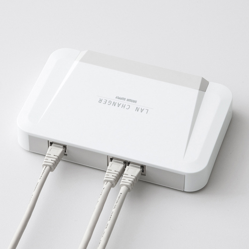 LAN切替器（2回路・スイッチ・手動・ネットワーク）SW-LAN21 サンワサプライ
