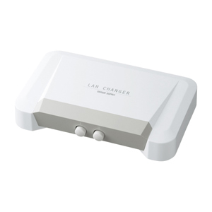【訳あり 新品】LAN切替器（2回路） SW-LAN21 サンワサプライ