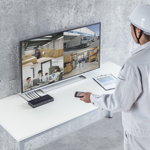 切替器（HDMI・4入力1出力・画面分割・4K/60Hz対応） SW-PHD41MTV サンワサプライ