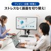 HDMI切替器（4入力1出力・シームレス切替・リモコン付・4K30Hz・手動・自動切替対応）