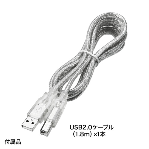 USB切替器（2台・手動・コンパクト・USB2.0・コンパクト・パソコン・プリンター・HDD・マウス・キーボード）SW-US22N サンワサプライ