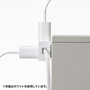 電源タップ（2Pプラグ・10個口・強力ネオジムマグネット・シャッター付き・ACアダプタ対応・3m・ブラック）TAP-2210-3BK