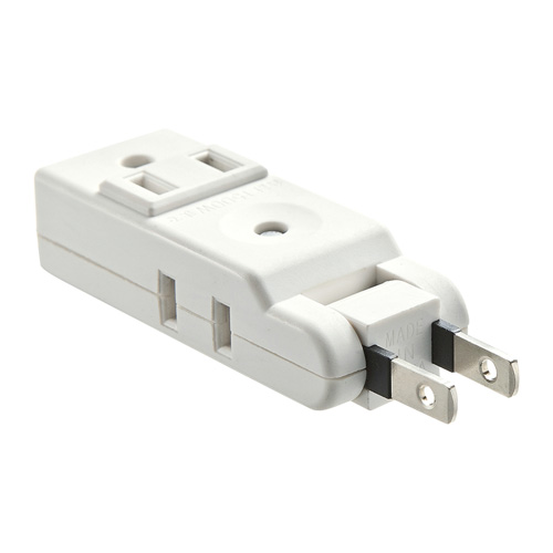 スイングミニタップ（2P・4個口・ホワイト）