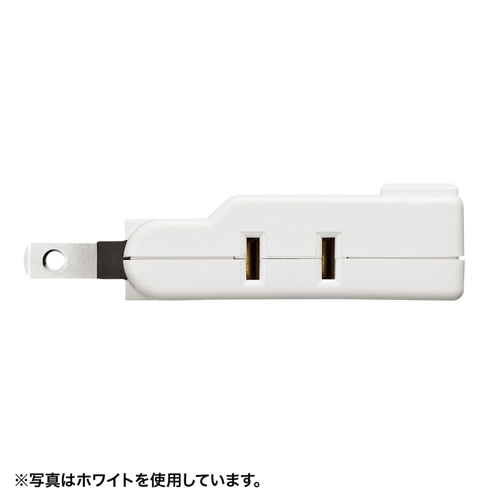 スイングミニタップ（2P・3個口・ブラック）