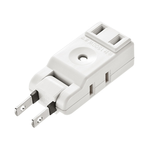 スイングミニタップ（2P・3個口・ホワイト）