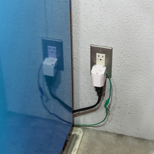 電源アダプター（3P・2P変換・温度ヒューズ・電流ヒューズ内蔵・抜け止め式）