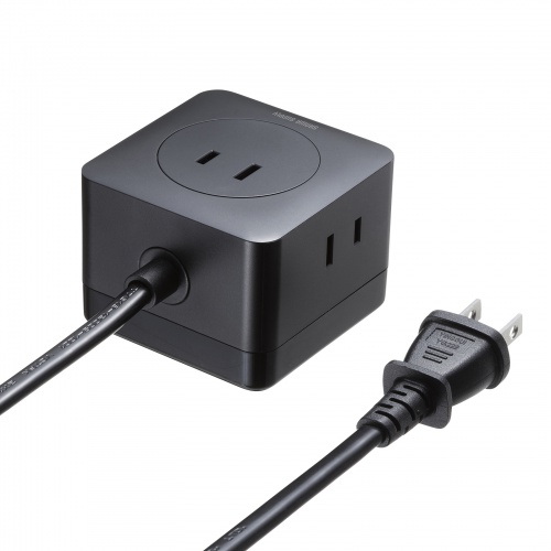 電源タップ（USB Type-C・PD 67W・GaN・コンセント3口・電力表示対応・ケーブル長2m・ブラック）