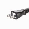 電源タップ（USB充電・AC3個口・USB PD65W対応・USB-A搭載・キューブ型・回転・2m・クランプ固定・ブラック）