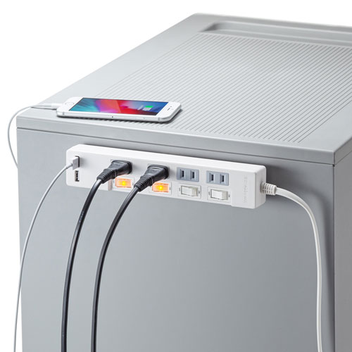 マグネットセット（両面テープつき・2個セット・タップ取り付け）