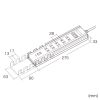 スマホスタンド付きタップ（2P・5個口・1.5m・USBポート・ブラック）