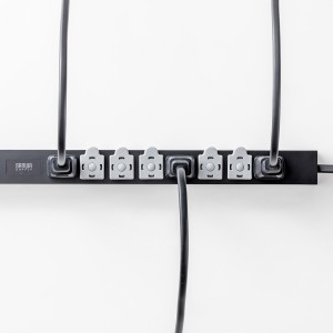 コンセントキャップ（マルチタイプ・グレー） サンワサプライ