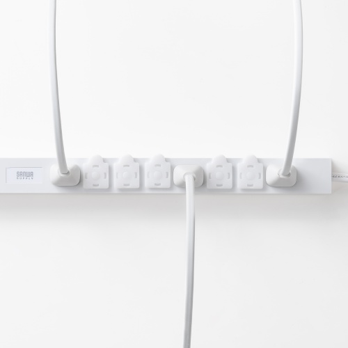 コンセントキャップ（マルチ・ホワイト） サンワサプライ