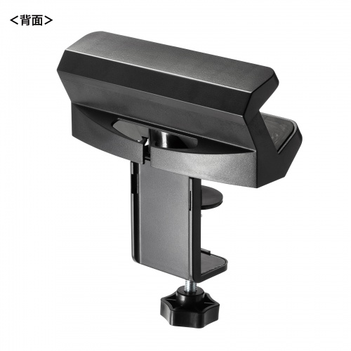 電源タップ（ホルダー・クランプ式・固定ホルダー・整理整頓・配線整理・ブラック）