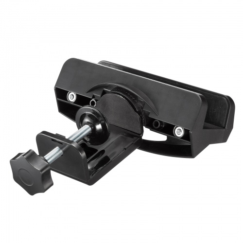 電源タップ（ホルダー・クランプ式・固定ホルダー・整理整頓・配線整理・ブラック）