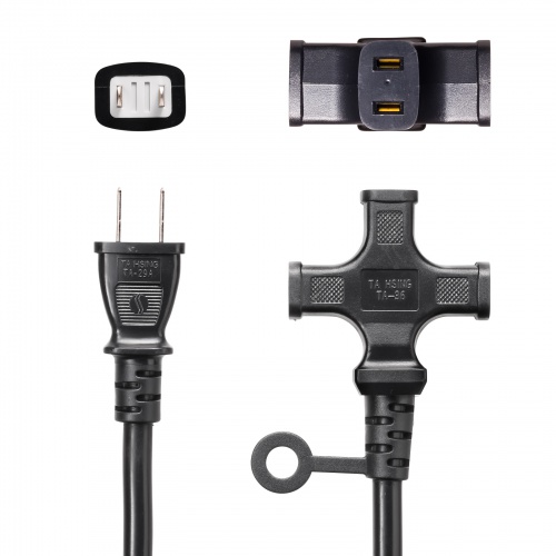 延長コード（電源タップ・電源延長コード・コンセント・3個口・ブラック・20m） TAP-EX23-20BK サンワサプライ