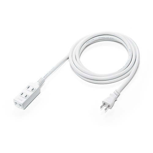 延長コード（3m・3個口・おすすめ・便利・白） TAP-EX34-3WN サンワサプライ