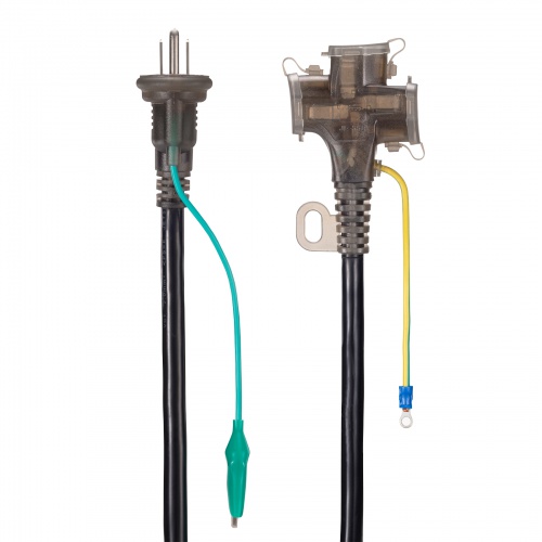 電源延長コード（3m・3P/2P両対応・3個口・防塵キャップ・防雨型プラグ・アースピン折りたたみプラグ採用）